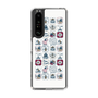 Slim Protection Case［ SINA COVA - All-Over Marine Pattern ］