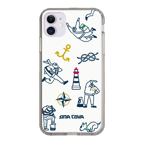 Slim Protection Case［ SINA COVA - Marine Art ］