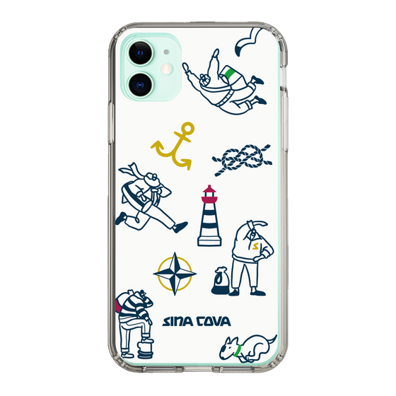 Slim Protection Case［ SINA COVA - Marine Art ］