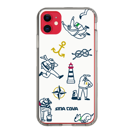 Slim Protection Case［ SINA COVA - Marine Art ］