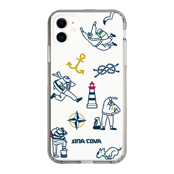 Slim Protection Case［ SINA COVA - Marine Art ］