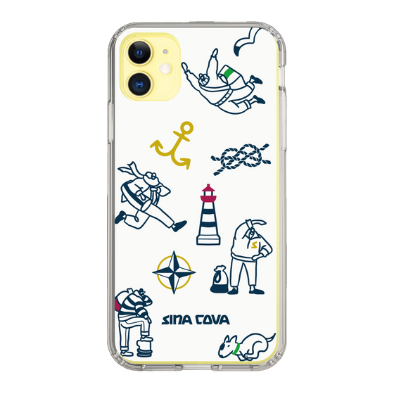 Slim Protection Case［ SINA COVA - Marine Art ］