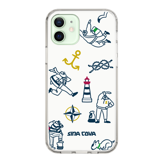 Slim Protection Case［ SINA COVA - Marine Art ］