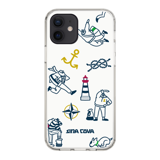 Slim Protection Case［ SINA COVA - Marine Art ］
