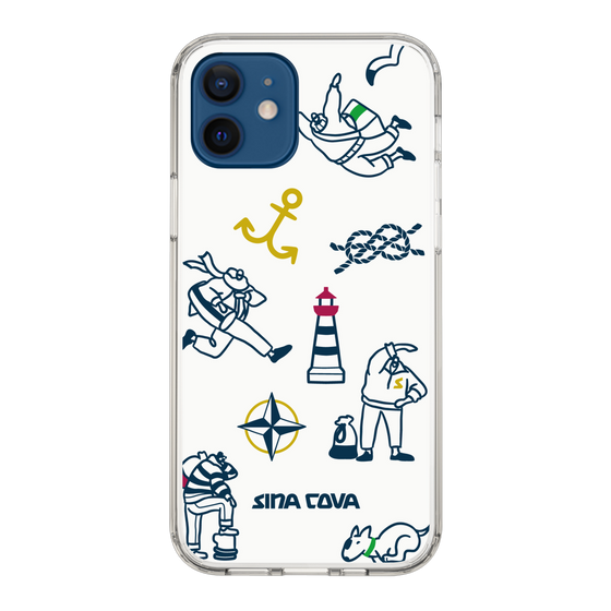 Slim Protection Case［ SINA COVA - Marine Art ］