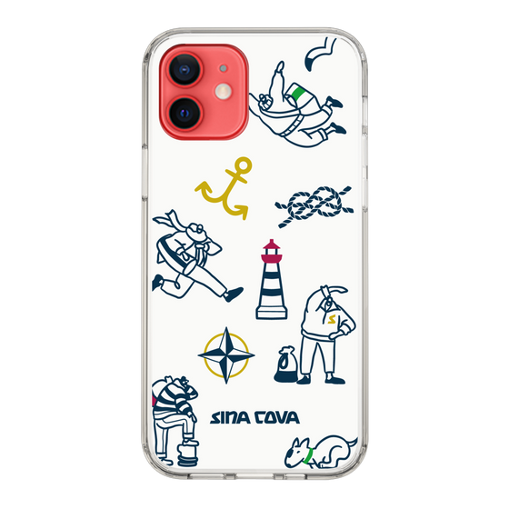 Slim Protection Case［ SINA COVA - Marine Art ］