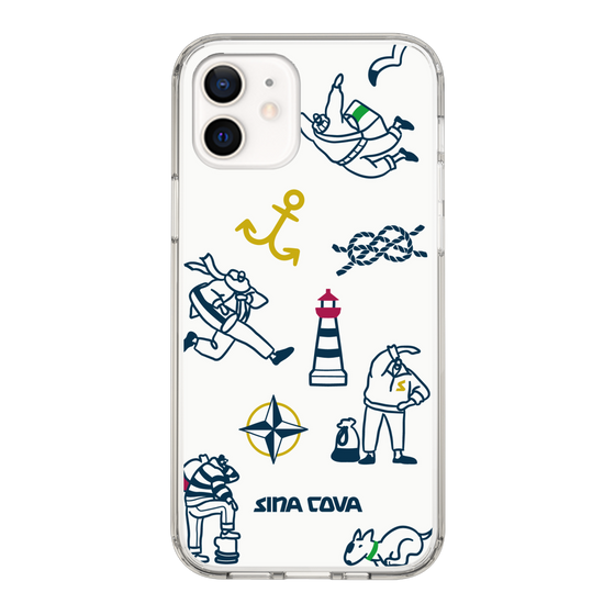 Slim Protection Case［ SINA COVA - Marine Art ］