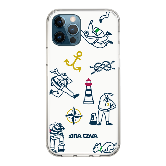 Slim Protection Case［ SINA COVA - Marine Art ］