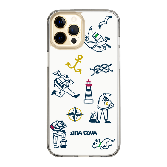 Slim Protection Case［ SINA COVA - Marine Art ］