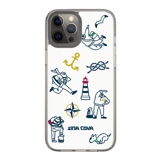 Slim Protection Case［ SINA COVA - Marine Art ］