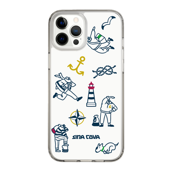 Slim Protection Case［ SINA COVA - Marine Art ］