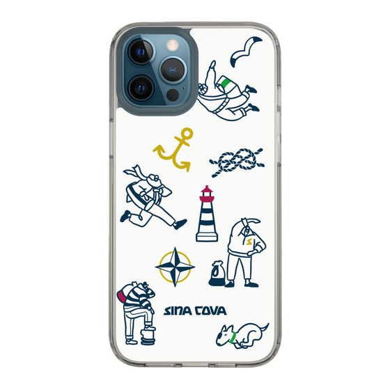 Slim Protection Case［ SINA COVA - Marine Art ］