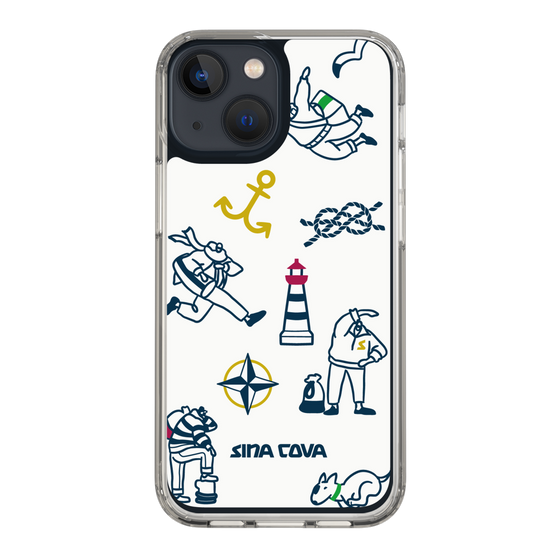 Slim Protection Case［ SINA COVA - Marine Art ］