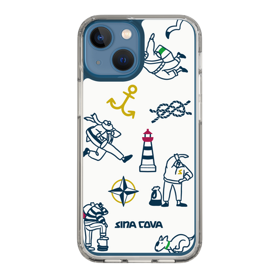 Slim Protection Case［ SINA COVA - Marine Art ］