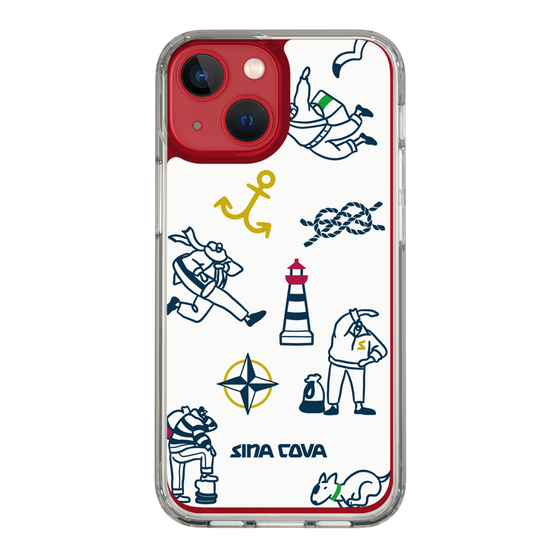 Slim Protection Case［ SINA COVA - Marine Art ］