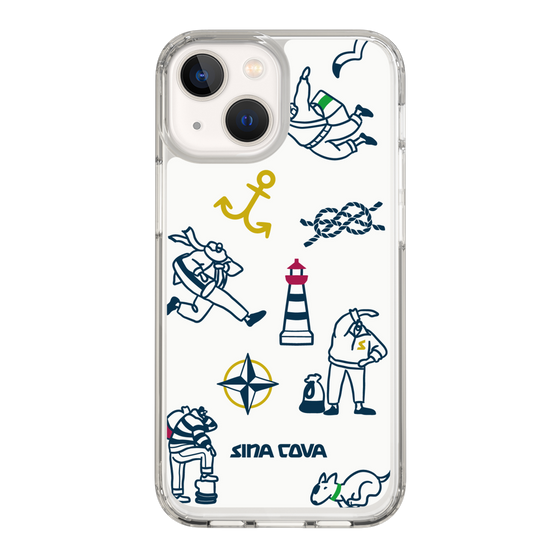 Slim Protection Case［ SINA COVA - Marine Art ］