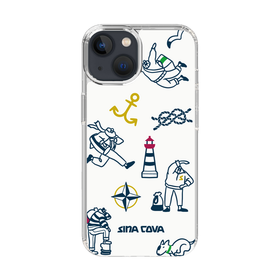 Slim Protection Case［ SINA COVA - Marine Art ］