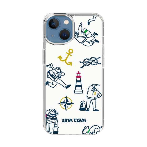 Slim Protection Case［ SINA COVA - Marine Art ］