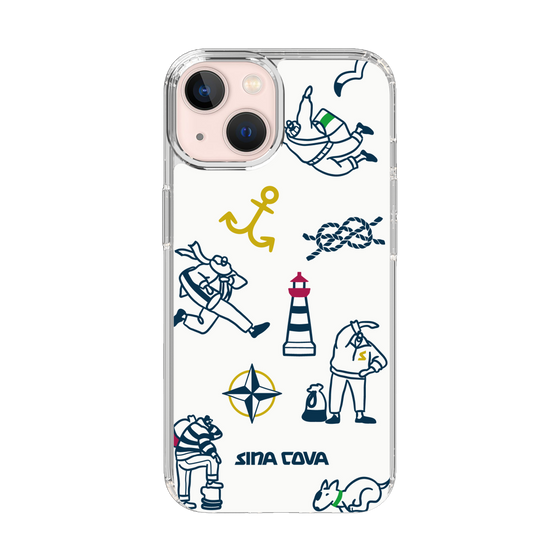 Slim Protection Case［ SINA COVA - Marine Art ］