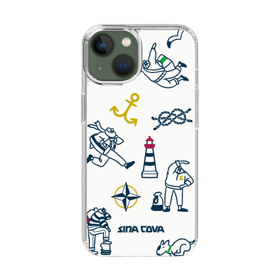 Slim Protection Case［ SINA COVA - Marine Art ］