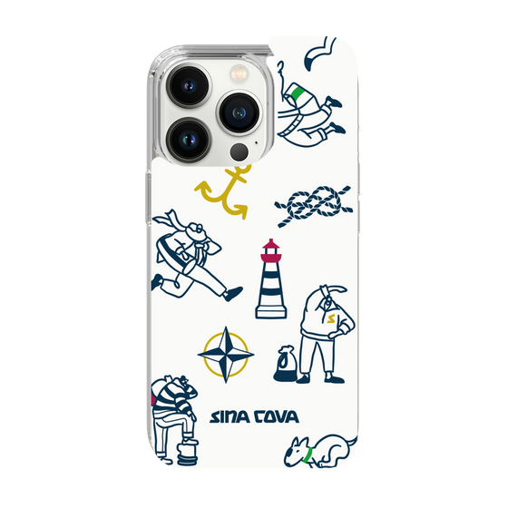 Slim Protection Case［ SINA COVA - Marine Art ］