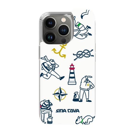 Slim Protection Case［ SINA COVA - Marine Art ］