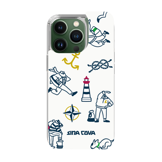 Slim Protection Case［ SINA COVA - Marine Art ］