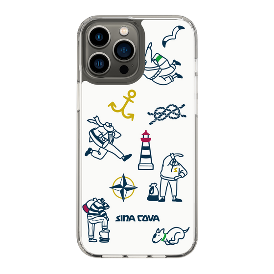 Slim Protection Case［ SINA COVA - Marine Art ］