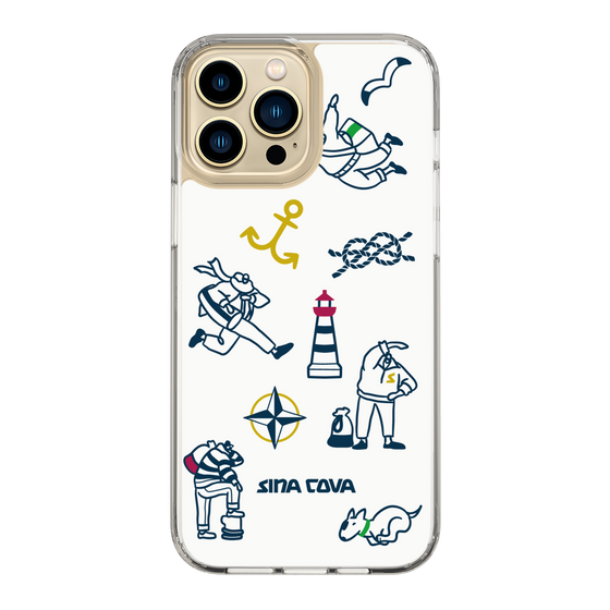 Slim Protection Case［ SINA COVA - Marine Art ］