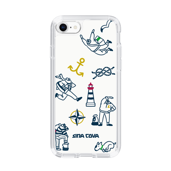 Slim Protection Case［ SINA COVA - Marine Art ］