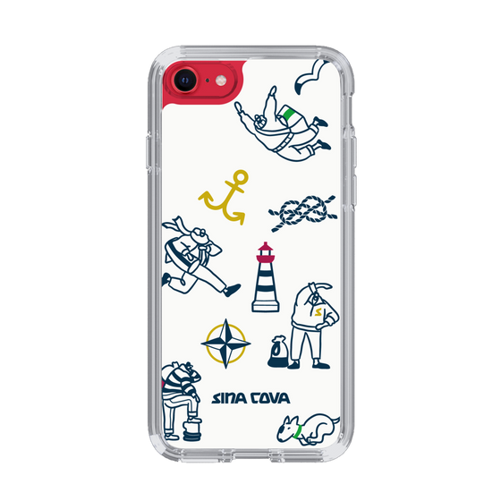 Slim Protection Case［ SINA COVA - Marine Art ］