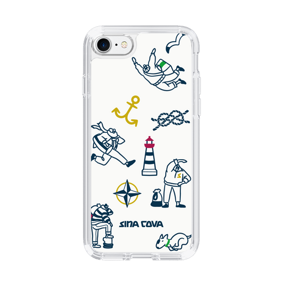 Slim Protection Case［ SINA COVA - Marine Art ］