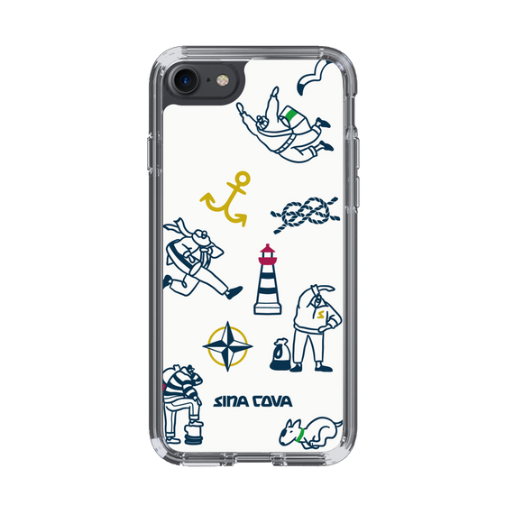 Slim Protection Case［ SINA COVA - Marine Art ］
