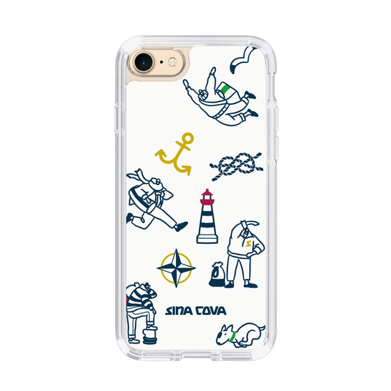 Slim Protection Case［ SINA COVA - Marine Art ］
