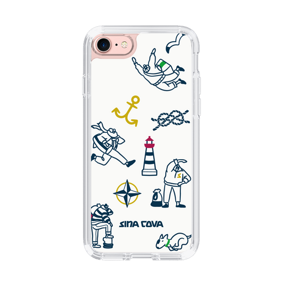 Slim Protection Case［ SINA COVA - Marine Art ］