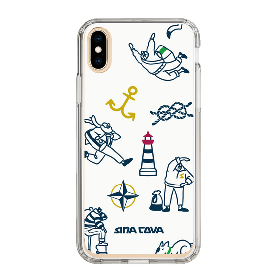 Slim Protection Case［ SINA COVA - Marine Art ］