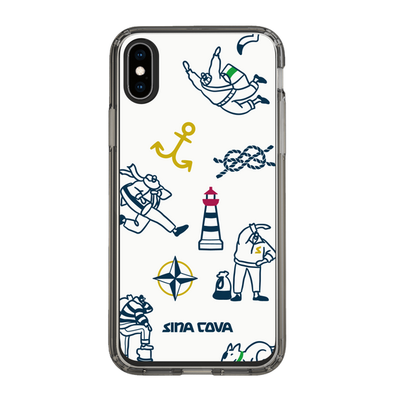 Slim Protection Case［ SINA COVA - Marine Art ］