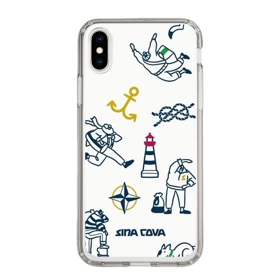 Slim Protection Case［ SINA COVA - Marine Art ］