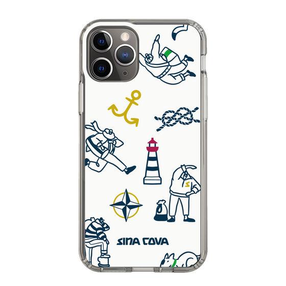 Slim Protection Case［ SINA COVA - Marine Art ］