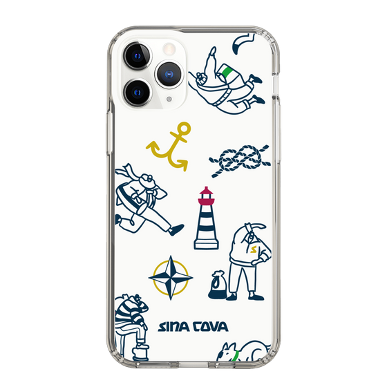 Slim Protection Case［ SINA COVA - Marine Art ］