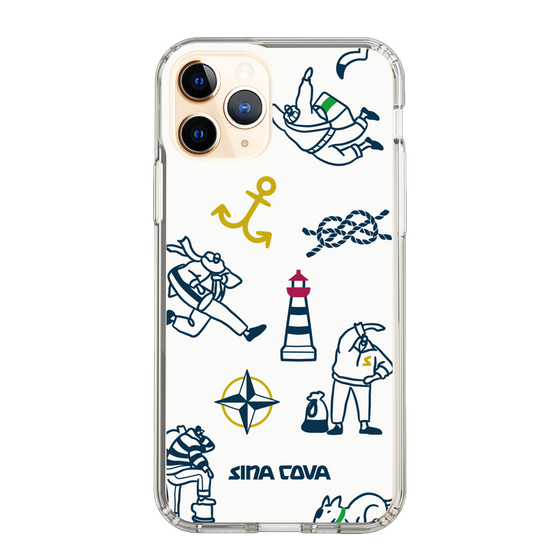 Slim Protection Case［ SINA COVA - Marine Art ］