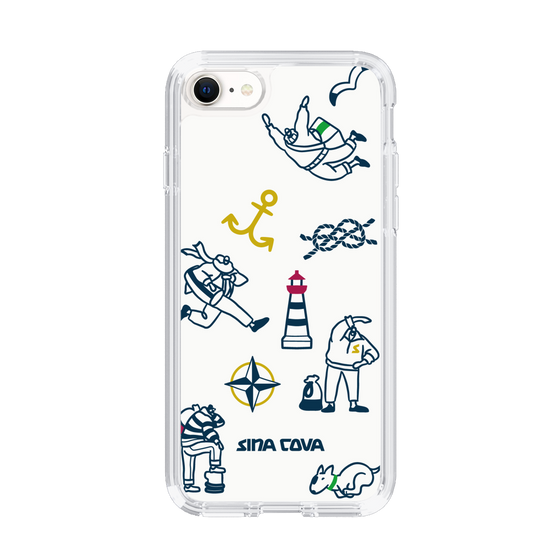 Slim Protection Case［ SINA COVA - Marine Art ］