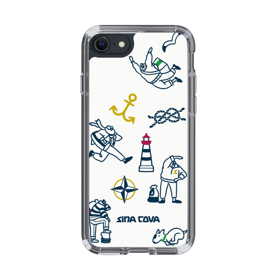 Slim Protection Case［ SINA COVA - Marine Art ］