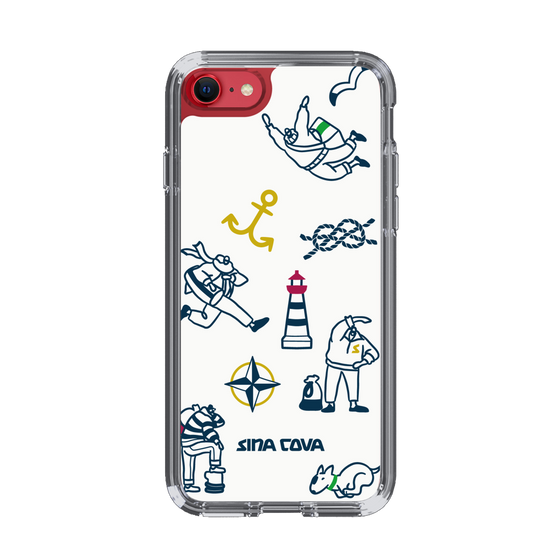 Slim Protection Case［ SINA COVA - Marine Art ］