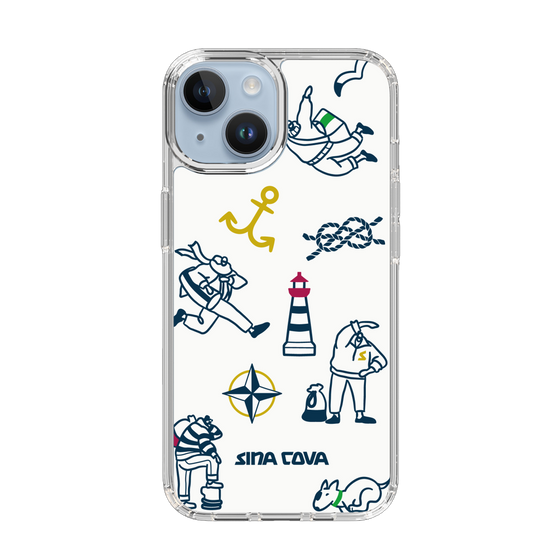 Slim Protection Case［ SINA COVA - Marine Art ］