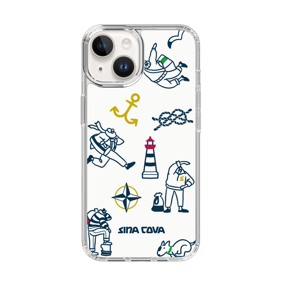 Slim Protection Case［ SINA COVA - Marine Art ］