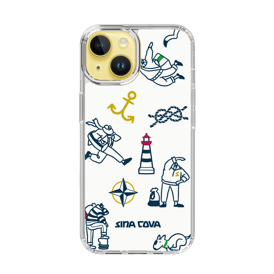 Slim Protection Case［ SINA COVA - Marine Art ］