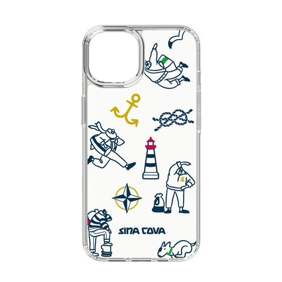 Slim Protection Case［ SINA COVA - Marine Art ］