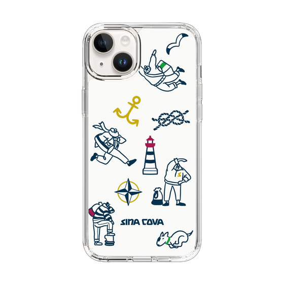 Slim Protection Case［ SINA COVA - Marine Art ］