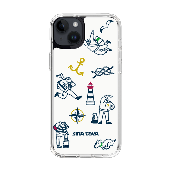 Slim Protection Case［ SINA COVA - Marine Art ］